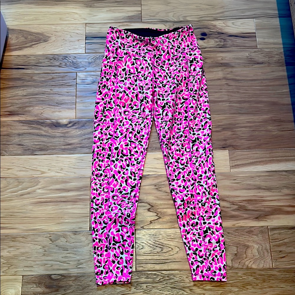 Women’s Lilly Pulitzer Pink Leopard Print Leggings